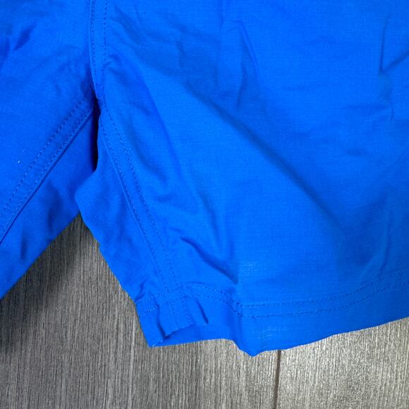 Crewcuts J.Crew Swimwear Boys 16 Ultra Blue Mesh Lined Drawstring Elastic Waist - Picture 6 of 10